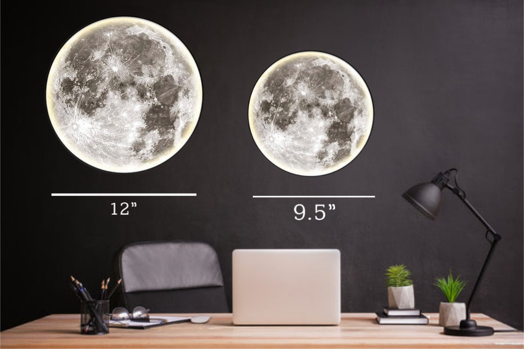 Moonbeam™- Realistically Galactic 3D LED Wall/Ceiling Moon Decor 